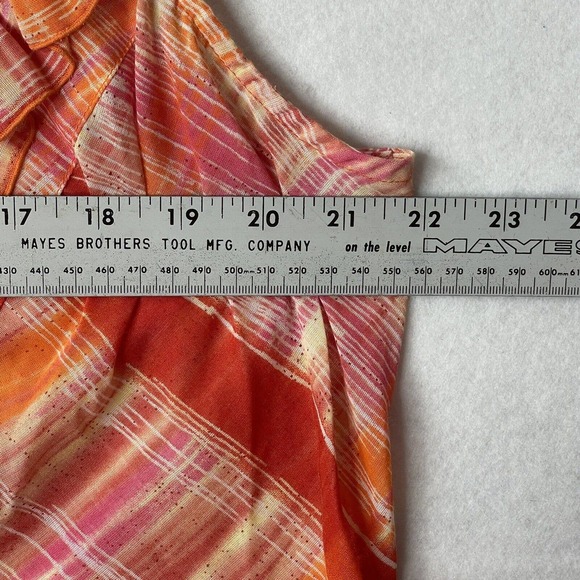 🚨10 / $20 🚨 Lane Bryant Women’s 18/20 Ruffle Neck Sleeveless Blouse Top - Picture 6 of 12